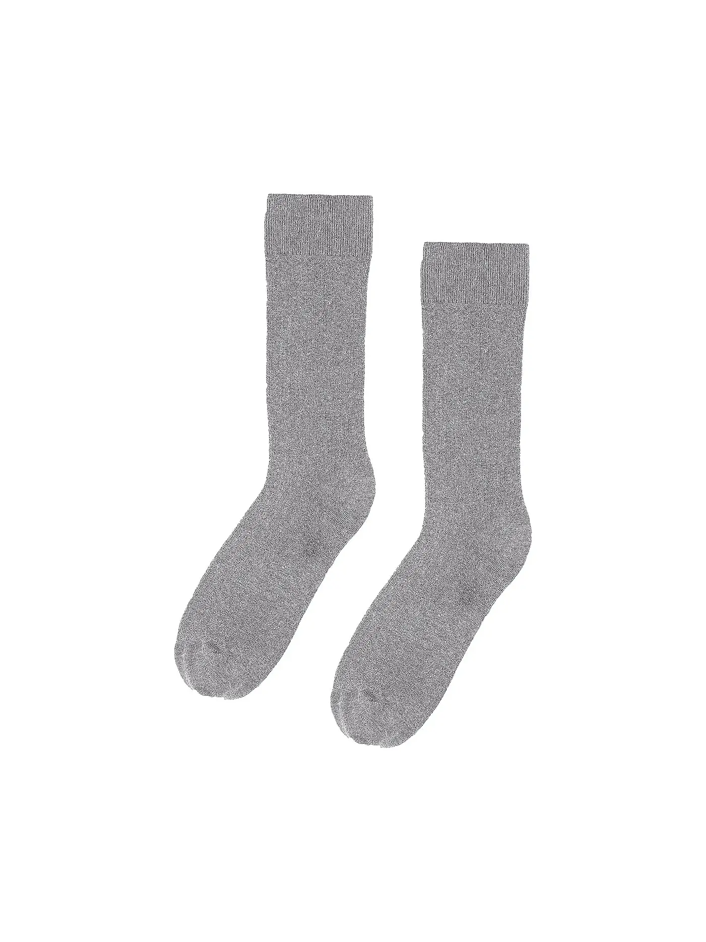 COLORFUL STANDARD | Socken bright coral | grau